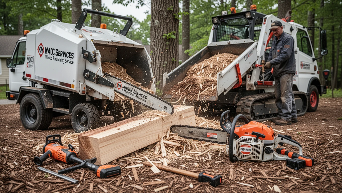 Wood Chipping & Mulching
